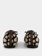 Valentino Garavani Iconographique Toile Ballerinas