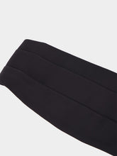 Tom Ford Black Silk Cummerbund Belt