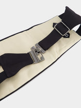 Tom Ford Black Silk Cummerbund Belt