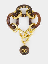 Dolce & Gabbana Gold Tortoiseshell Chain Bracelet