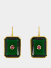Lizzie Fortunato Forest Tile Earrings