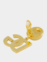 Dolce & Gabbana Gold DG Logo Clip-On Earrings