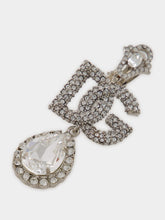 Dolce & Gabbana DG Logo Crystal-Embellished Earrings