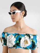 Dolce & Gabbana Gold Drop Earrings with DG Logo and Teardrop Accents