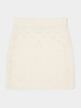 Casablanca Merino Wool Column Knit Skirt