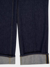 Frame Dark Blue Trapunto Denim Trousers