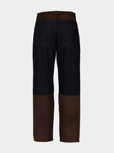 Frame The Equestrian Straight-Leg Suede Trousers