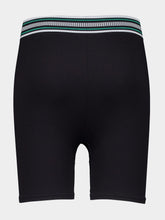 Casablanca Black Seamless Ribbed Shorts