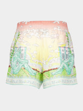 Casablanca Vase Linen Shorts