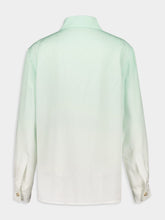 Casablanca Green Gradient Monogram Jacquard Shirt
