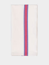 Charvet Éditions Piano Blue/Red Tea Towel