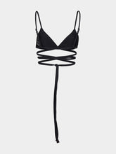 Matteau Black Wrap Triangle Top