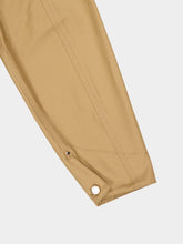 Casablanca Ecru Cotton Workwear Jacket with Contrast Collar