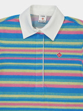 Casablanca Stripe Towelling Polo Shirt