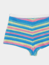 Casablanca Stripe Towelling Mini Shorts