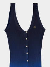 Casablanca Gradient Rib Dress