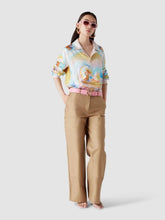 Casablanca Ecru Cotton Workwear Trousers