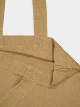 Charvet Éditions Brown Linen Escapade Bag
