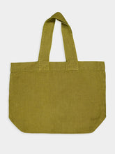 Charvet Éditions Olive Linen Escapade Bag