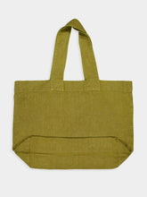 Charvet Éditions Olive Linen Escapade Bag