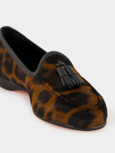 Santoni Brown Suede Tassel Loafers