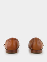 Santoni Light Brown Monk Formal Loafers