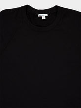 James Perse Black Vintage French Terry Relaxed Sweatshirt