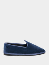 Piedaterre Furlane Wilde Cotton Blue Slippers