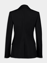 Gabriela Hearst Black Leiva Wool Blazer