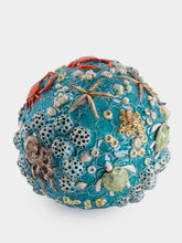 Ceramica ND Dolfi Decorative Sea Life Ceramic Sphere