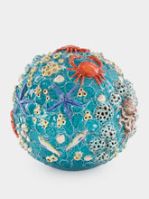 Ceramica ND Dolfi Decorative Sea Life Ceramic Sphere