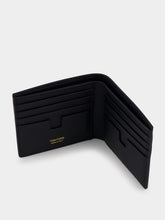 Tom Ford Black Classic Bifold Wallet in Soft Grain Leather