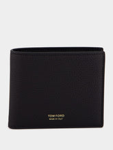 Tom Ford Black Grain Leather Classic Bifold Wallet