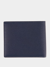 Tom Ford Denim Blue Grained Leather Bifold Wallet