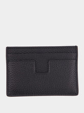 Tom Ford Black Grain Leather Card Holder