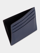 Tom Ford Blue T-Line Soft Grain Leather Card Holder