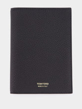 Tom Ford Black Grain Leather Bi-Fold Wallet