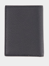 Tom Ford Black Grain Leather Folding Cardholder