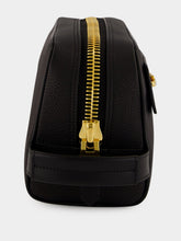 Tom Ford Black Grain Leather Toiletry Case
