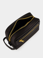 Tom Ford Black Grain Leather Toiletry Case