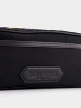 Tom Ford Black Logo-Patch Recycled Nylon Toiletry Bag