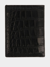 Tom Ford Black Slim Leather Card Case
