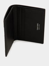 Tom Ford Black Slim Leather Card Case