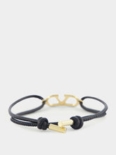 Valentino Garavani Vlogo signature leather bracelet