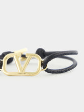Valentino Garavani Vlogo signature leather bracelet