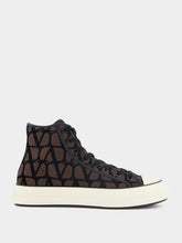 Valentino Garavani Toile Iconographe Totaloop High-Top Sneaker