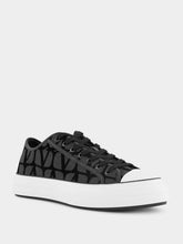 Valentino Garavani Toile Iconographe Totaloop Low-Top Sneakers