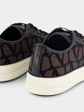 Valentino Garavani Toile Iconographe Totaloop Low-Top Sneakers
