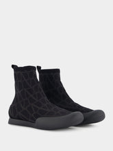 Valentino Garavani Toile Iconographe Sock Boots