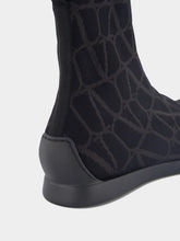 Valentino Garavani Toile Iconographe Sock Boots